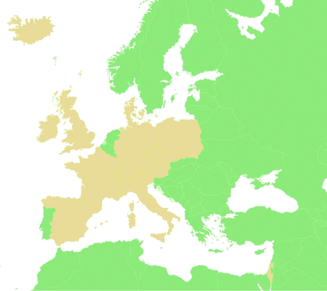 Map of Europe
